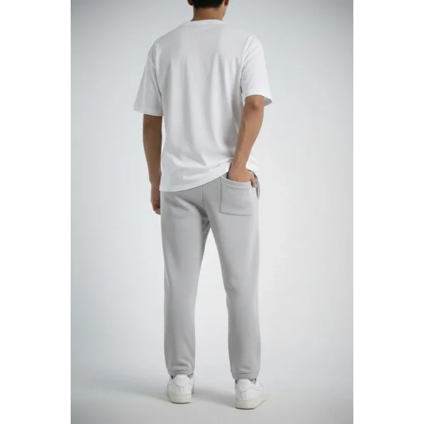 Erkek Baggy Alt Eşofman - Gri