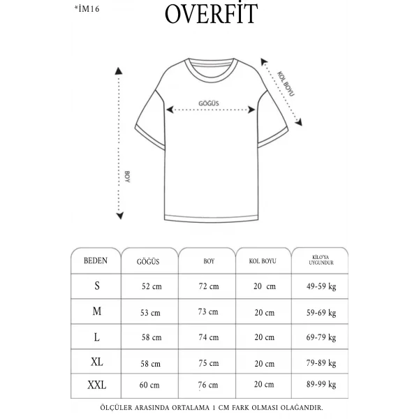 Erkek Baskılı 24/1 Penye T-Shirt - Beyaz