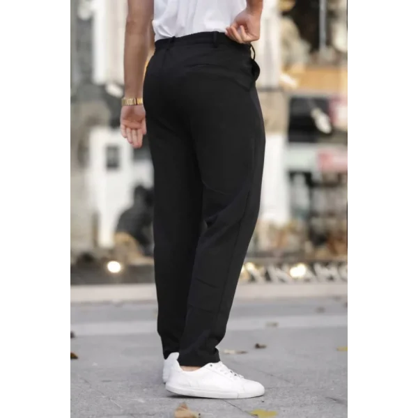 Erkek Beli Bağcıklı Jogger Pantolon