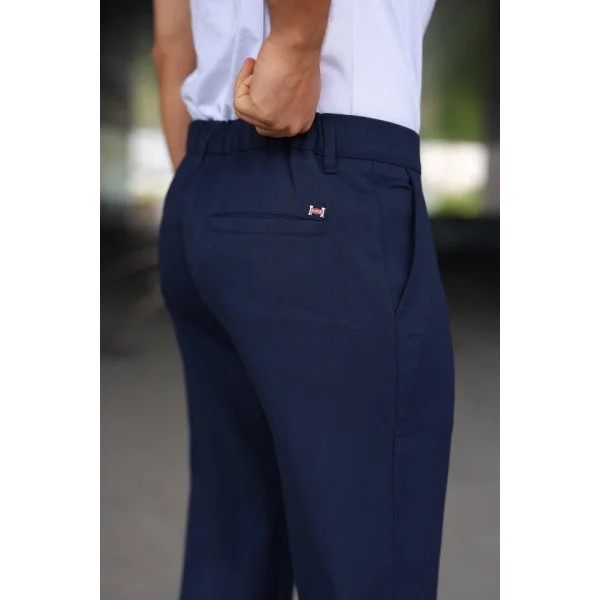 Erkek Beli Lastikli Baggy Pantolon