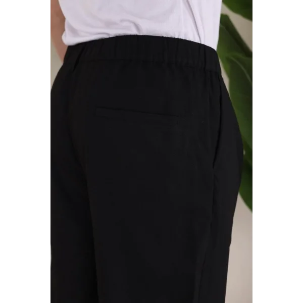 Erkek Beli Lastikli Pileli Baggy Pantolon