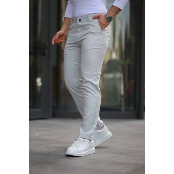 Erkek Dokuma Kumaş Pantolon