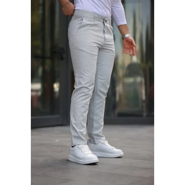 Erkek Dokuma Kumaş Pantolon