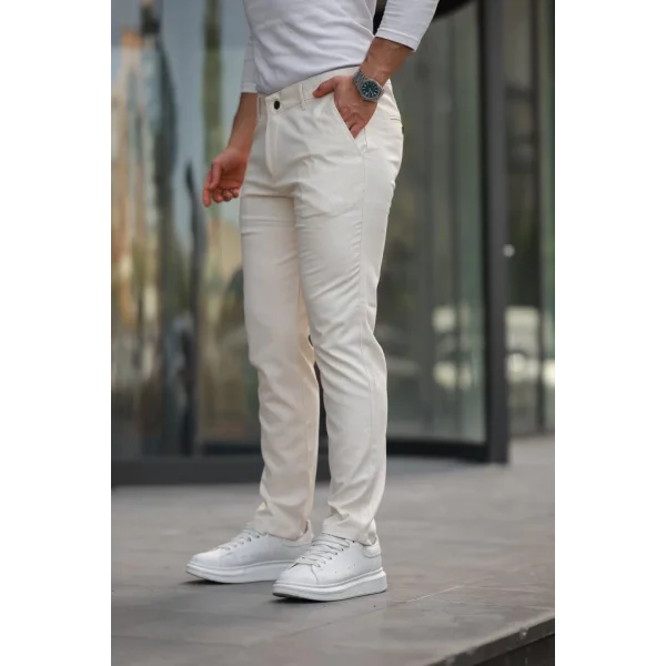 Erkek Dokuma Kumaş Pantolon