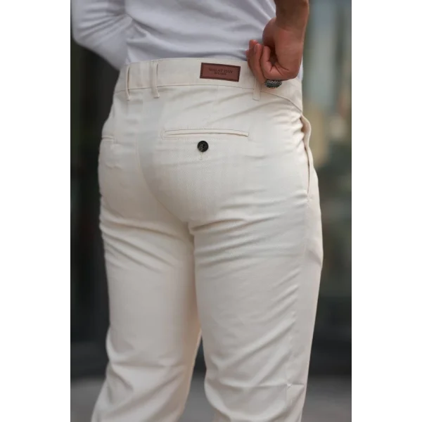 Erkek Dokuma Kumaş Pantolon