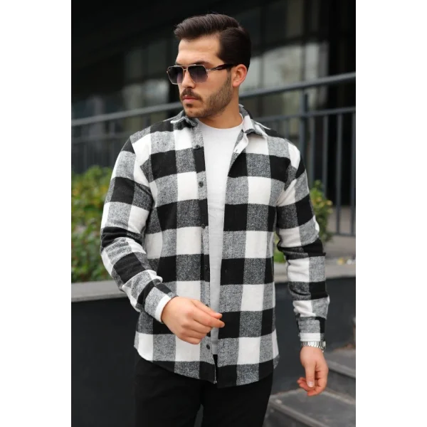 Erkek Ekose Desenli Oduncu Gömlek