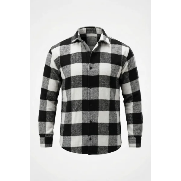 Erkek Ekose Desenli Oduncu Gömlek