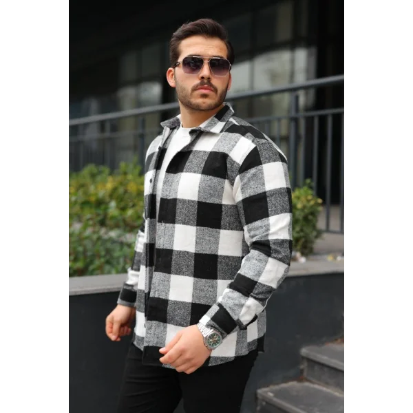 Erkek Ekose Desenli Oduncu Gömlek