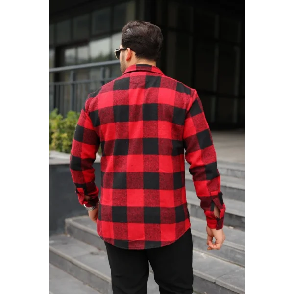 Erkek Ekose Desenli Oduncu Gömlek