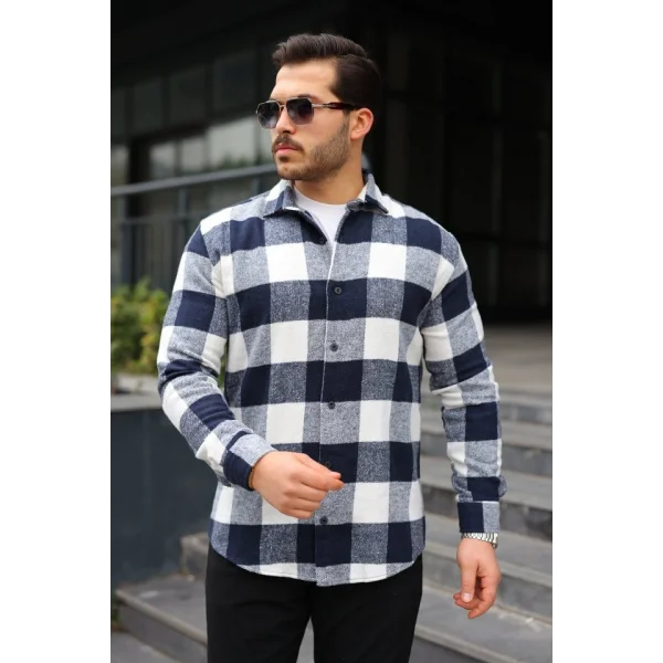 Erkek Ekose Desenli Oduncu Gömlek
