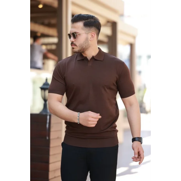 Erkek Hemşire Yaka Kısa Kollu Tişört