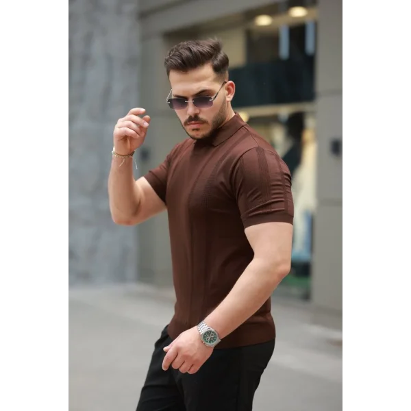 Erkek Hemşire Yaka Kısa Kollu Tişört