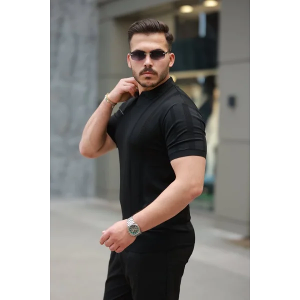 Erkek Hemşire Yaka Kısa Kollu Tişört