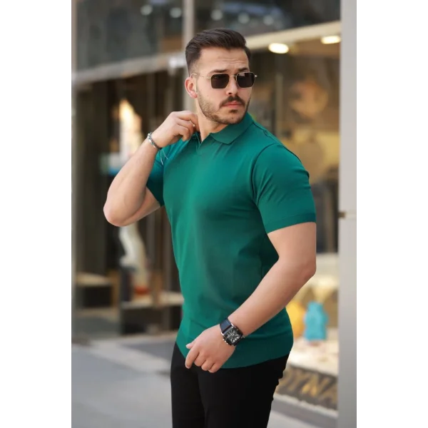 Erkek Hemşire Yaka Kısa Kollu Tişört