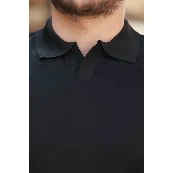 Erkek Hemşire Yaka Kısa Kollu Tişört