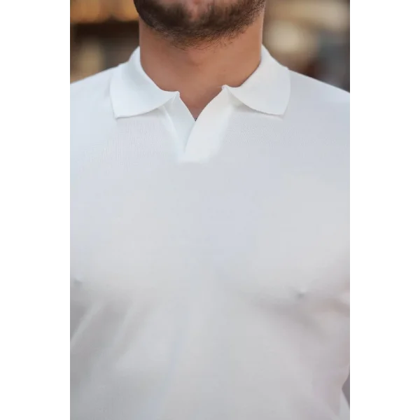 Erkek Hemşire Yaka Kısa Kollu Tişört