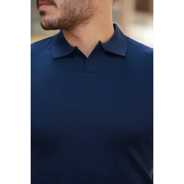 Erkek Hemşire Yaka Kısa Kollu Tişört