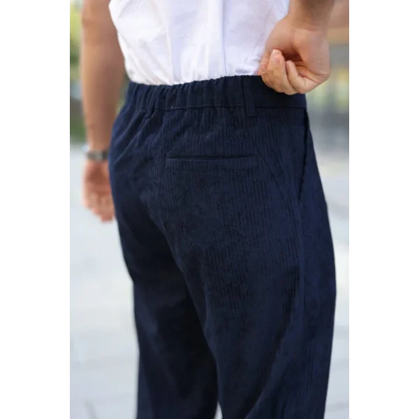 Erkek Kadife Baggy Pantolon