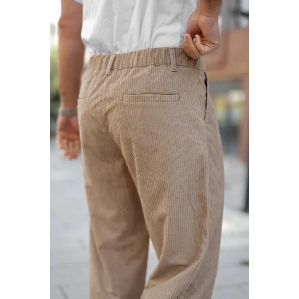 Erkek Kadife Baggy Pantolon