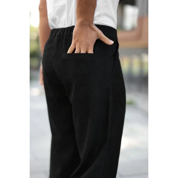 Erkek Kadife Baggy Pantolon