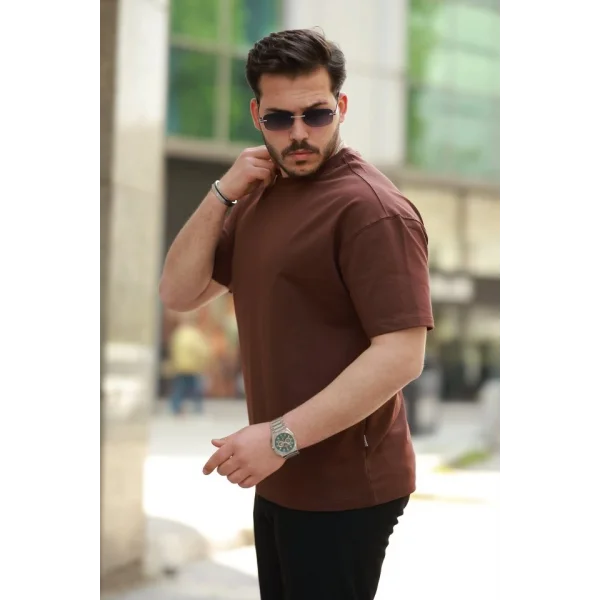 Erkek Kısa Kollu Basic Oversize Tshirt