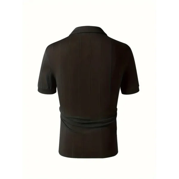 Erkek Kısa Kollu Polo Yakalı Triko Tshirt