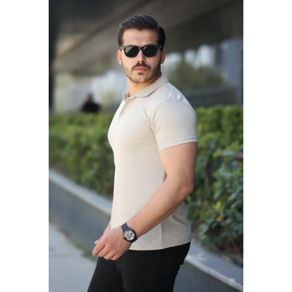Erkek Kısa Kollu Yakalı Tişört