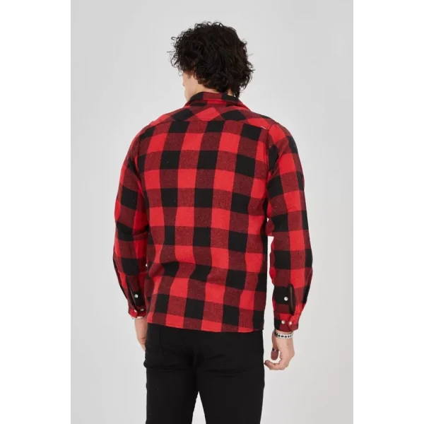 Erkek Oduncu Gömlek - Kırmızı