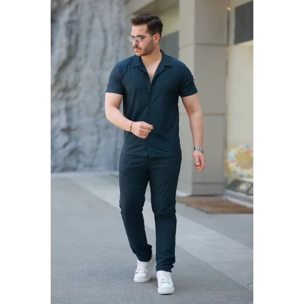 Erkek Ottoman Kumaş Pantolon Gömlek Takım