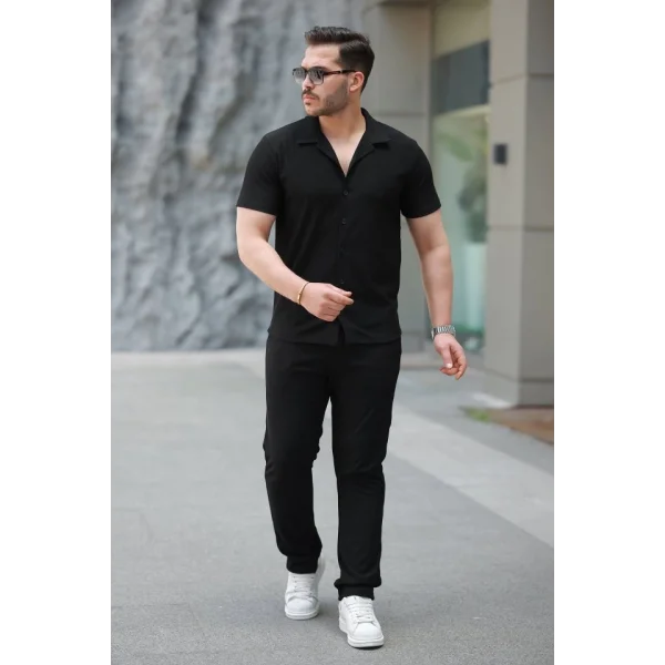 Erkek Ottoman Kumaş Pantolon Gömlek Takım