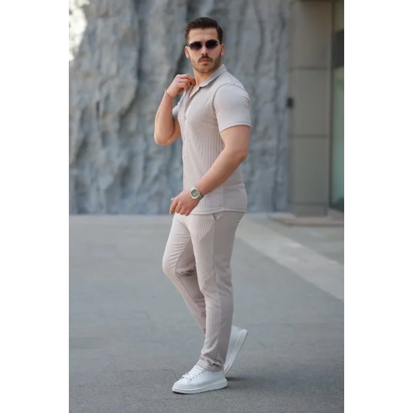 Erkek Ottoman Kumaş Pantolon Gömlek Takım