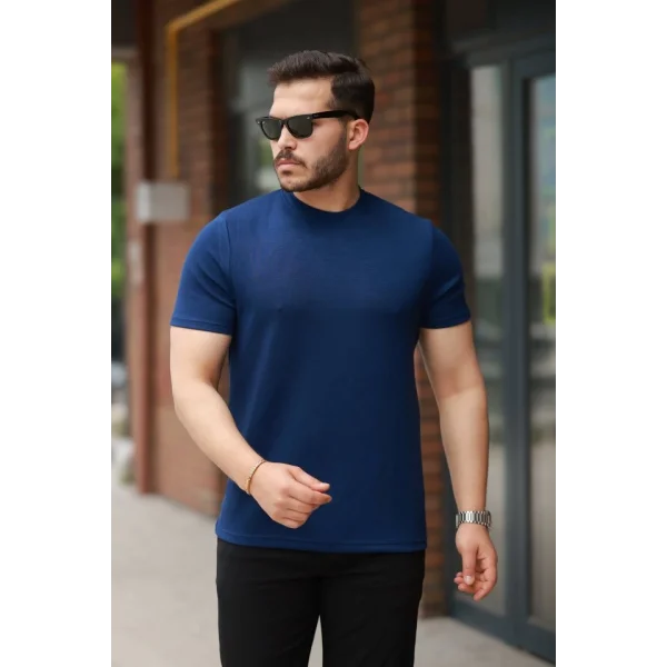 Erkek Oysho Kumaş Basic Kısa Kollu Tişört