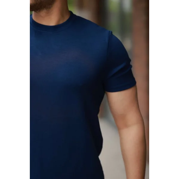 Erkek Oysho Kumaş Basic Kısa Kollu Tişört