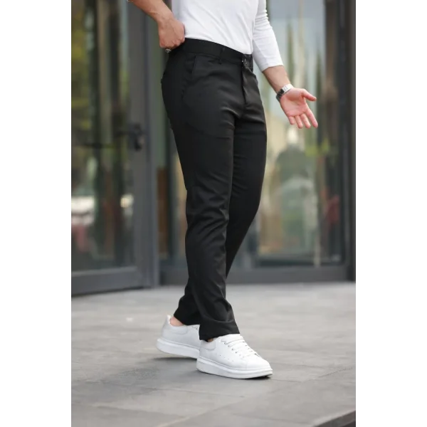 Erkek Rahat Keten Pantolon