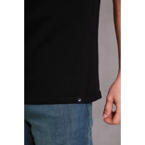 Erkek Relax Fit Bisiklet Yaka %100 Pamuk Rahat Kesim Basic Tişört