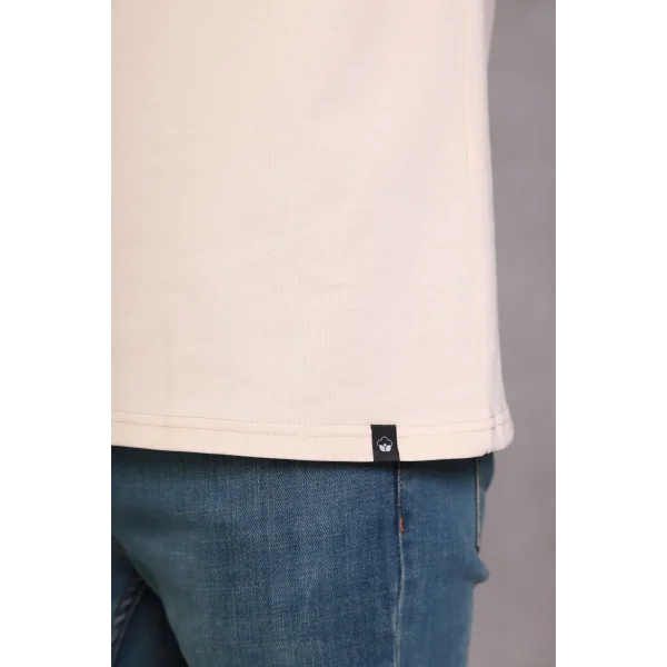 Erkek Relax Fit Bisiklet Yaka %100 Pamuk Rahat Kesim Basic Tişört