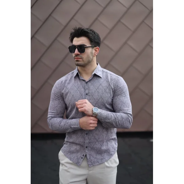 Erkek şamre Kumaş Gömlek