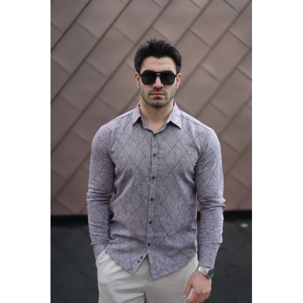 Erkek şamre Kumaş Gömlek