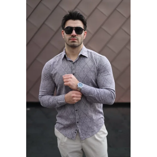 Erkek şamre Kumaş Gömlek