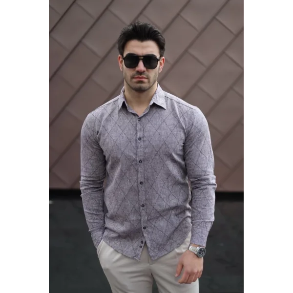 Erkek şamre Kumaş Gömlek