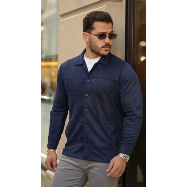 Erkek Süet Ceket Gömlek