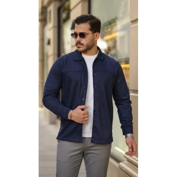 Erkek Süet Ceket Gömlek