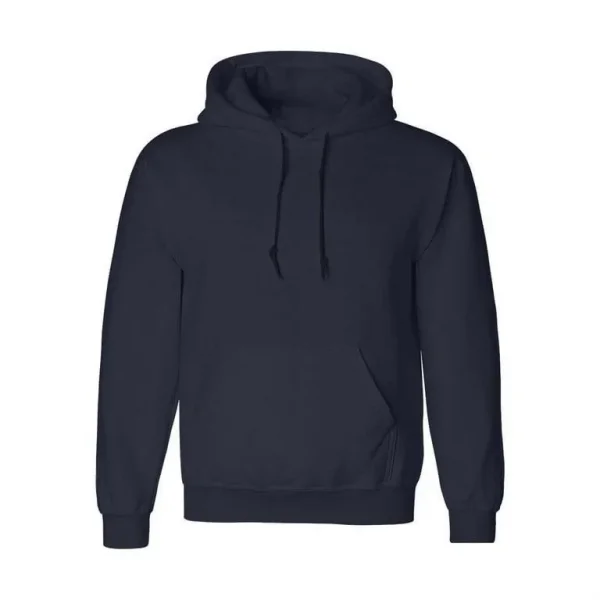 Erkek Uzun Kol Kapşonlu Basic Sweatshirt hoodie - Lacivert
