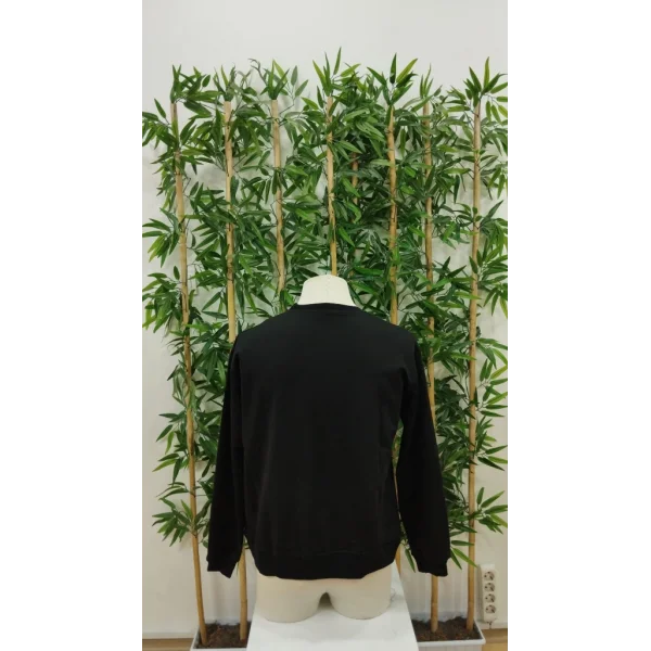 Erkek Uzun Kollu Bisiklet Yaka Milano Yazılı Iki Iplik Bluz