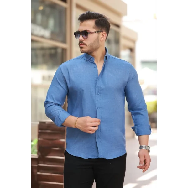 Erkek Uzun Kollu Gömlek
