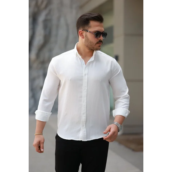 Erkek Uzun Kollu Gömlek