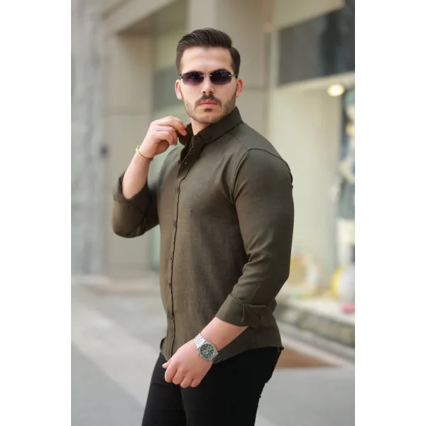 Erkek Uzun Kollu Gömlek
