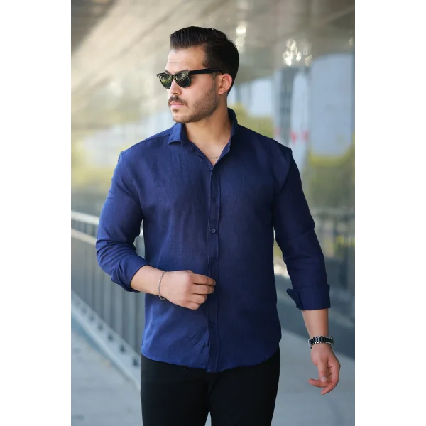 Erkek Uzun Kollu Gömlek