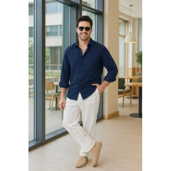 Erkek Uzun Kollu Gömlek