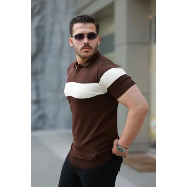 Erkek Yakalı Kısa Kollu Tişört